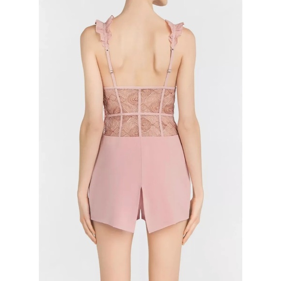 La Perla Georgette Silk Teddy - Picture 2 of 8